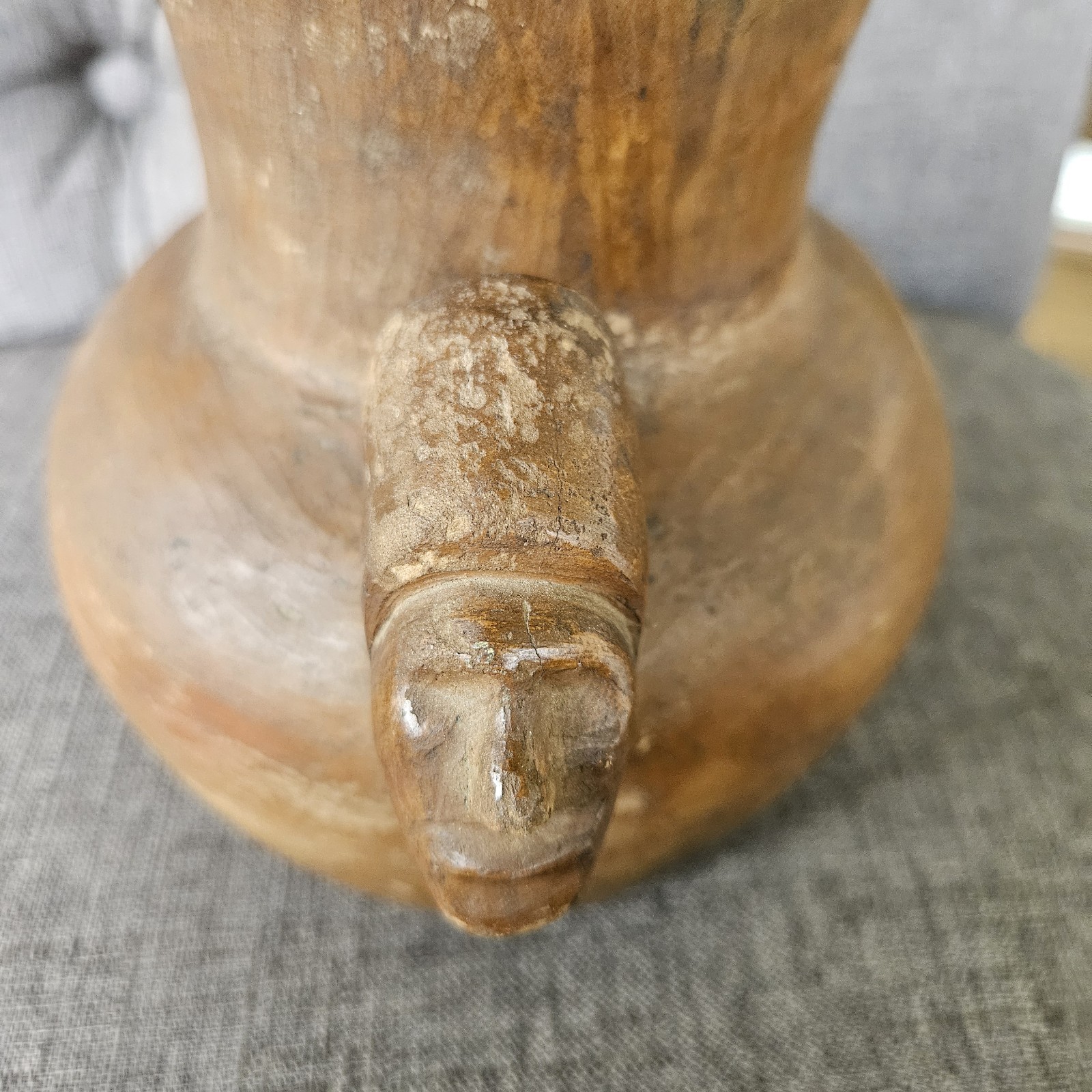 Catawba indian pottery, Unsigned Hagler Head