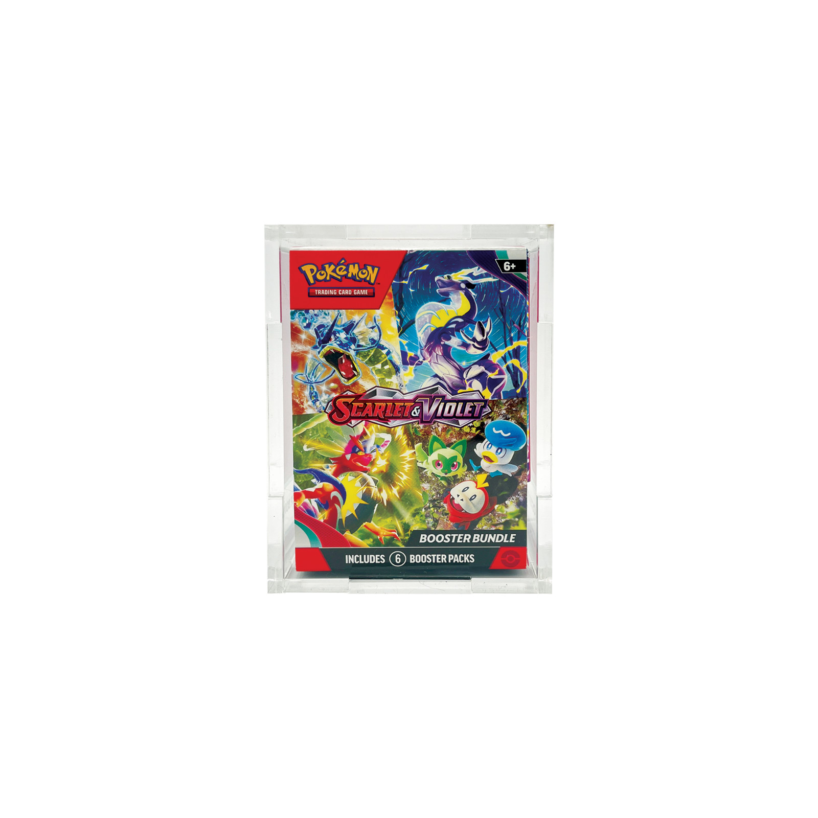 Acrylic Display Case for Pokemon Booster Bundle