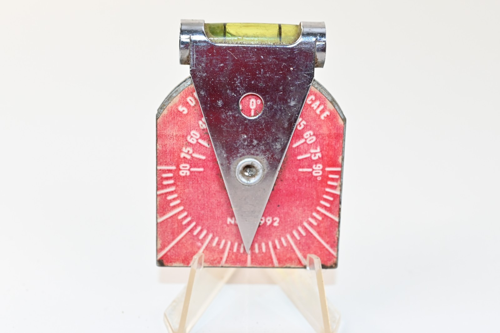 Vintage Craftsman No. 9 3992 Magnetic Level Protractor Rule Square USA Made Nice