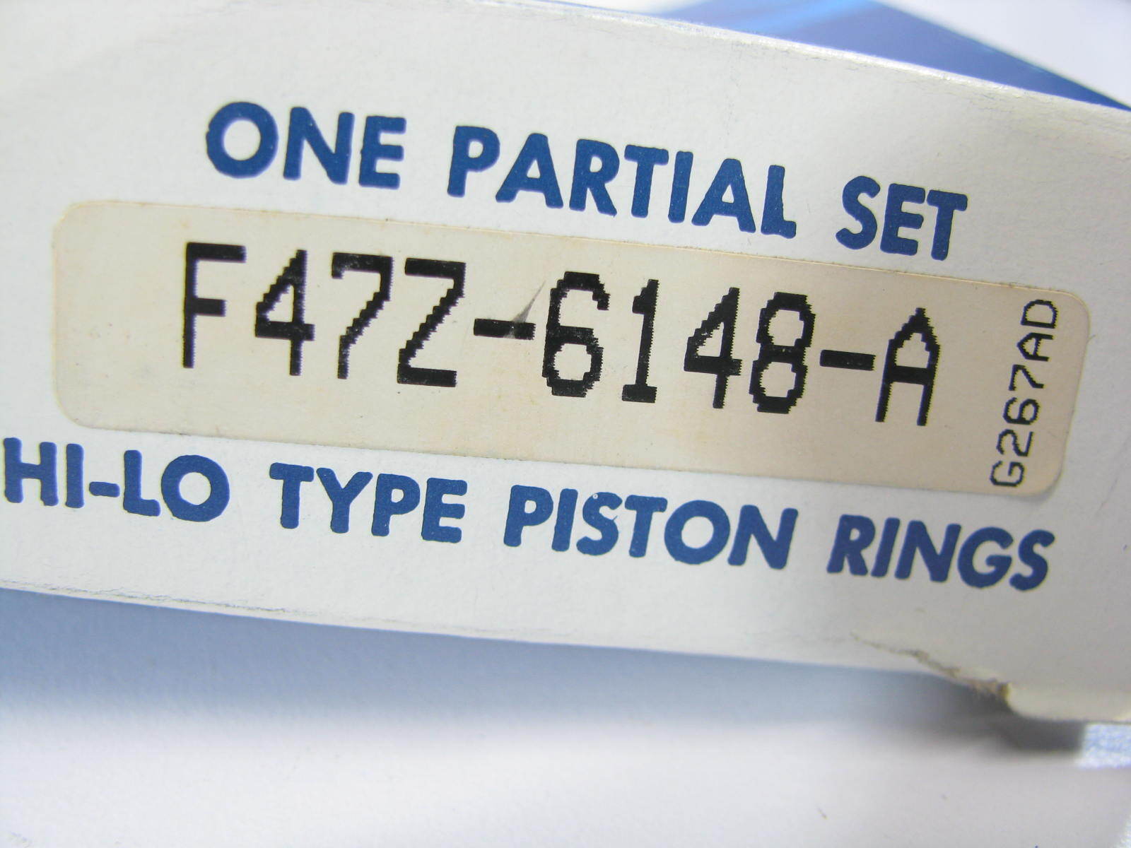 NEW OEM Ford F47Z-6148-A Piston Ring Set - Standard 1986-2003 3.0L VULCAN OHV V6
