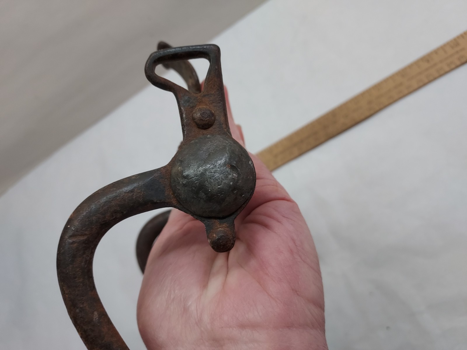 Western Cowboy SPADE HORSE BIT - HOME MADE - AS IS - listing #226267