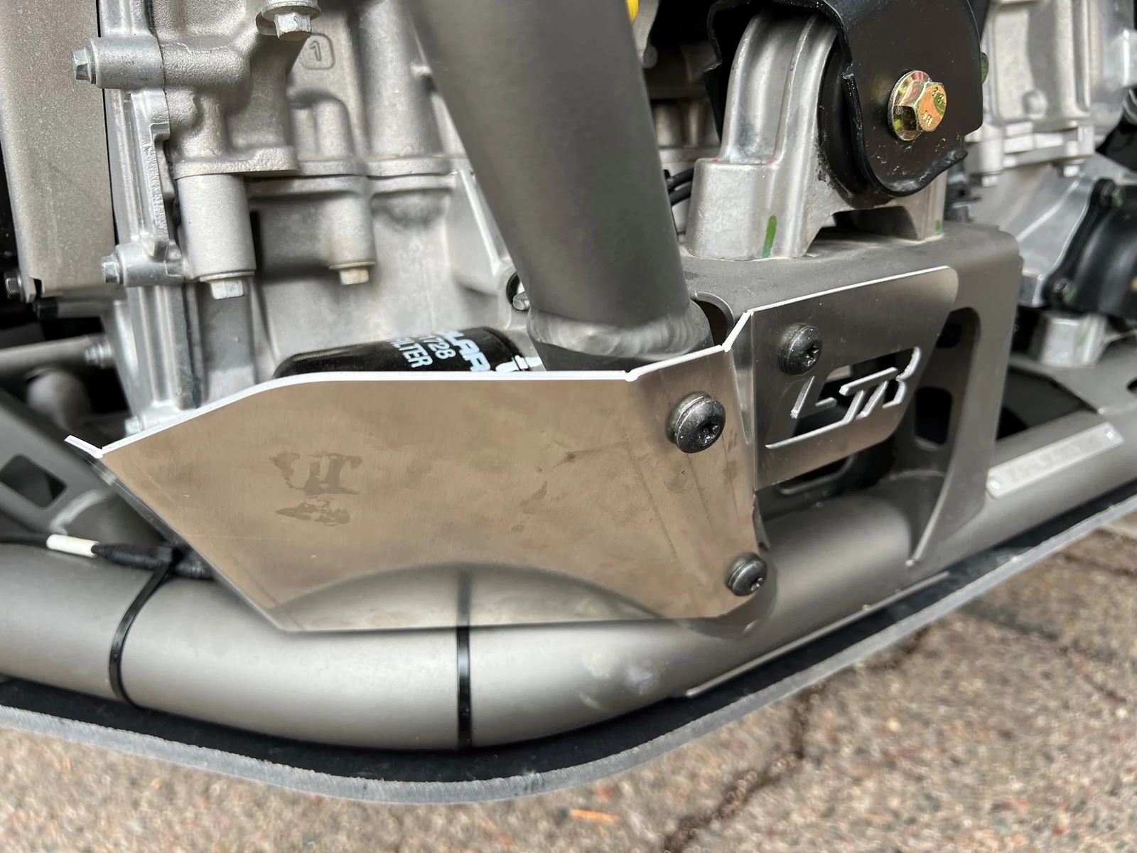 Lonestar Racing LSR Oil Filter Protector Guard Polaris RZR Pro R