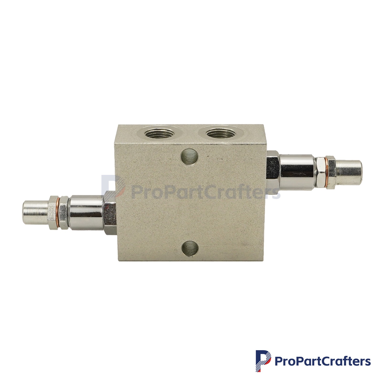 NEW Dual Crossover Hydraulic Relief Cushion Valve 12 GPM Max Flow 3/8” NPT Ports