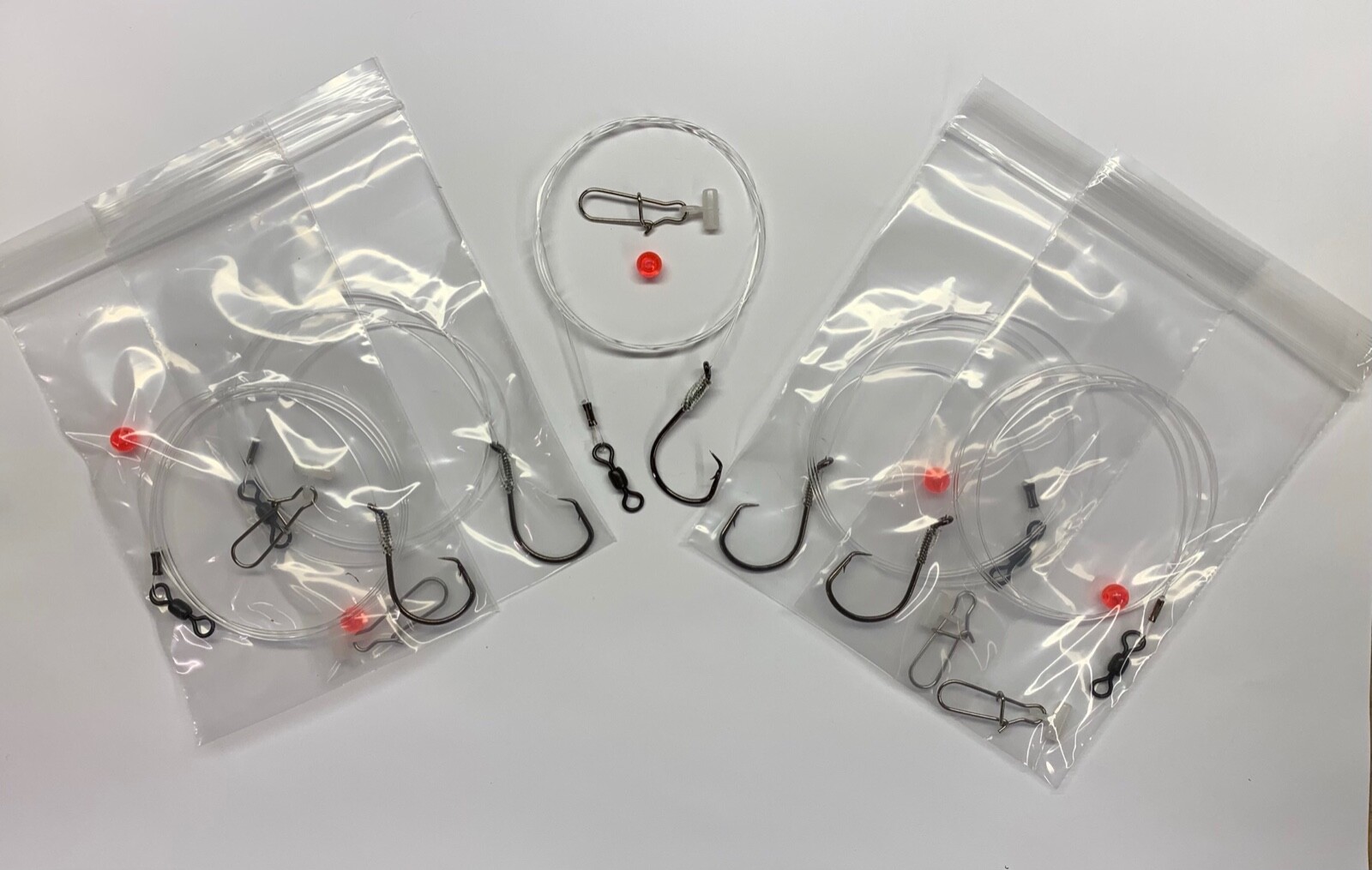 (5) Fish Finder Rigs Surf Fishing Rigs Drum Shark Catfish Striped Bass Striper