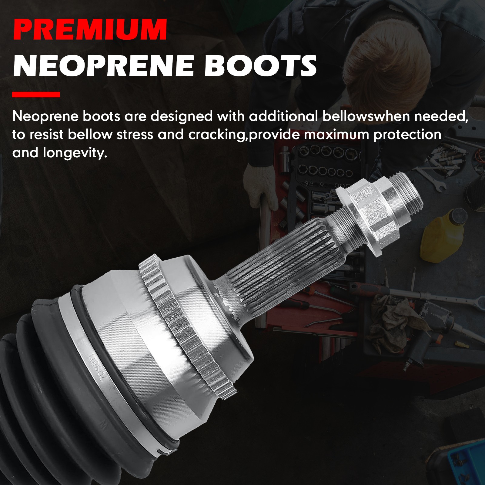 CV Axle Shaft Front Left & Right Set for Toyota Camry Solara 2.4L 4 Cyl 2002-09