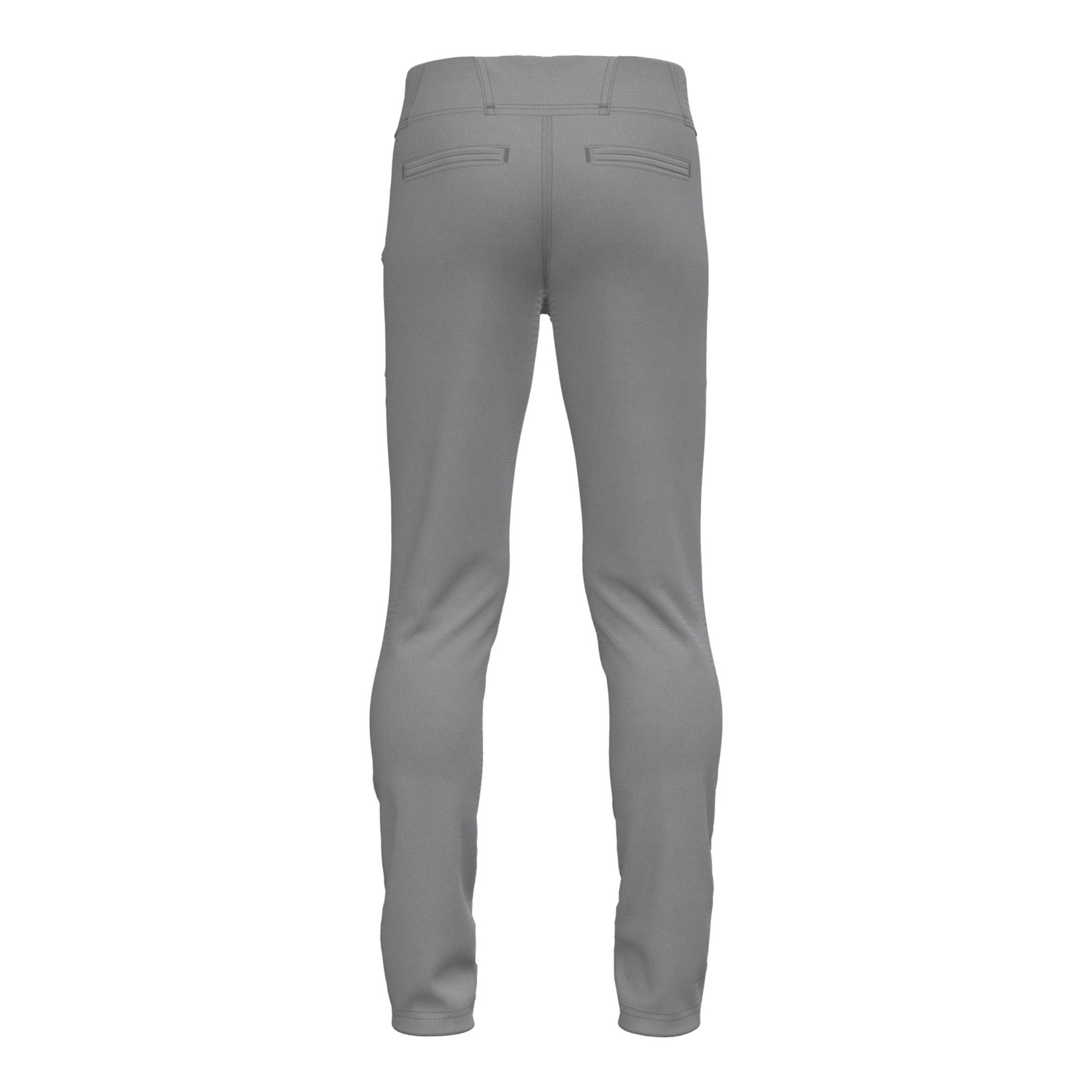 Youth Adversary 2 Baseball Solid Pant Tapered - XL - Gray