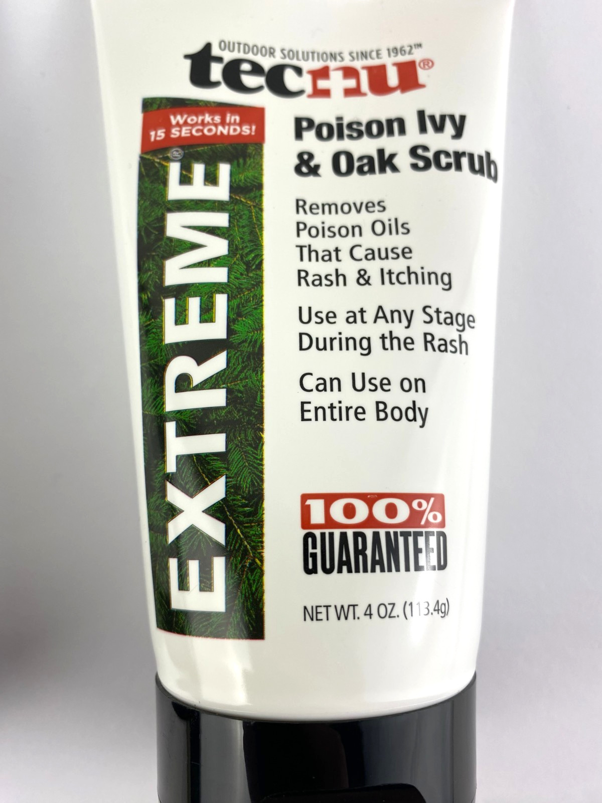 Tecnu Extreme Poison Ivy & Oak Scrub Helps Stop Itching 4oz (SEALED) 2 pack
