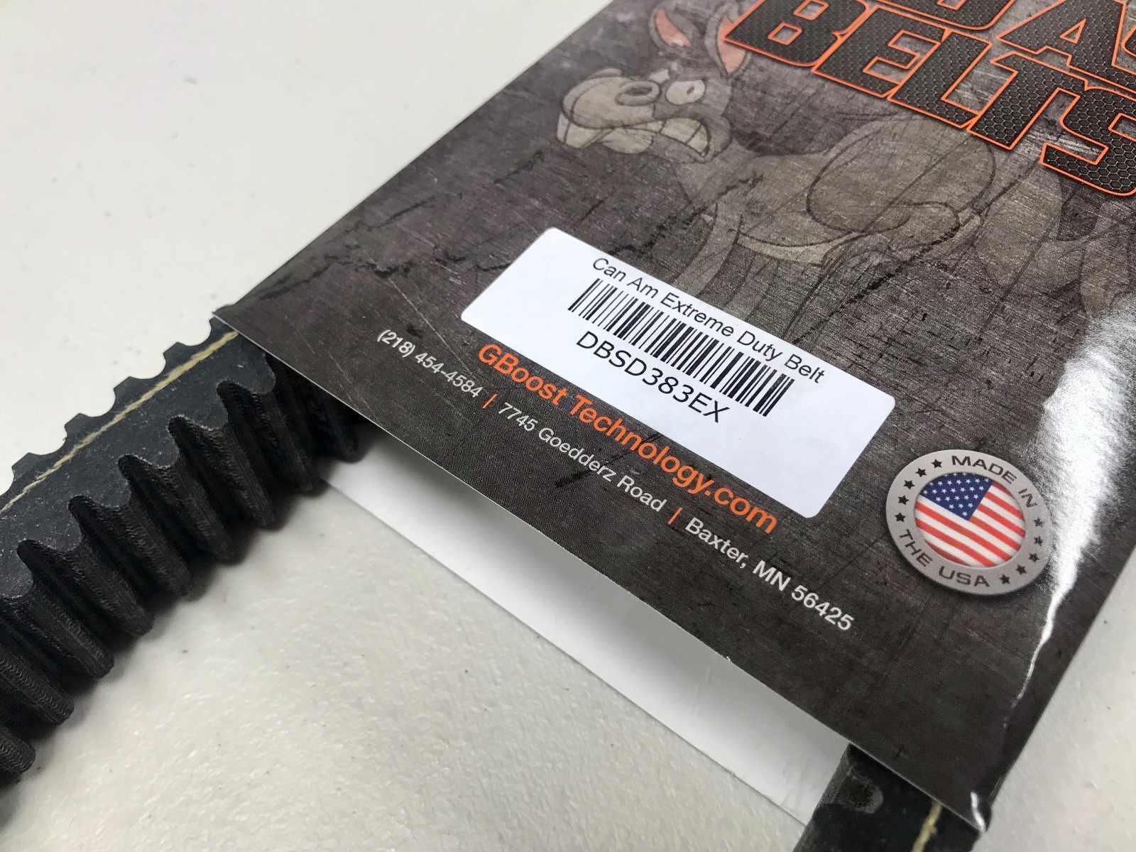 Can Am Maverick X3 & MAX Gboost G Boost Extreme Heavy Duty Clutch Belt Bad Ass