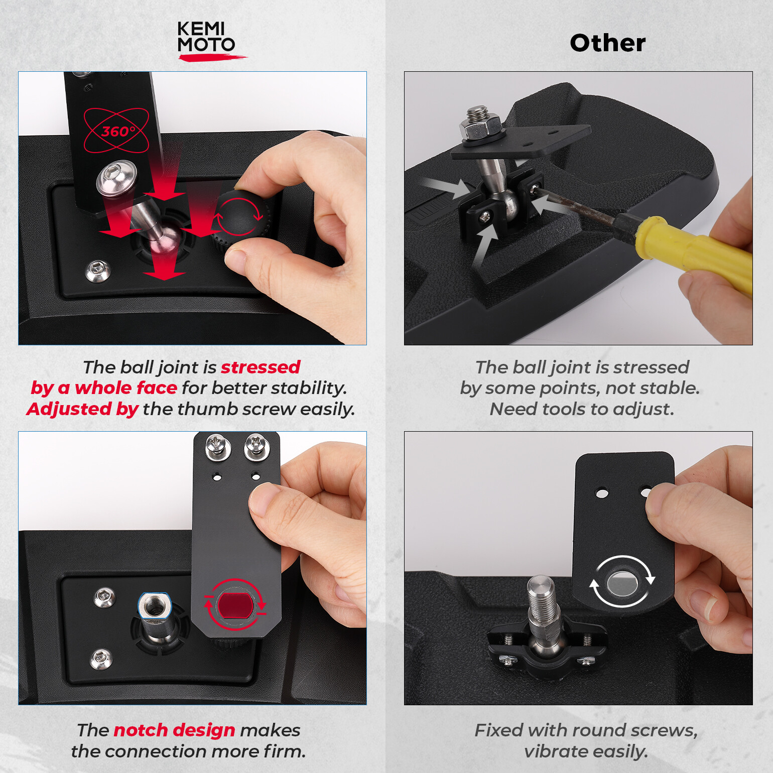 Upgraded Rear View Center Mirror For Polaris Ranger 570 S 900 XP 1000 2017-2024