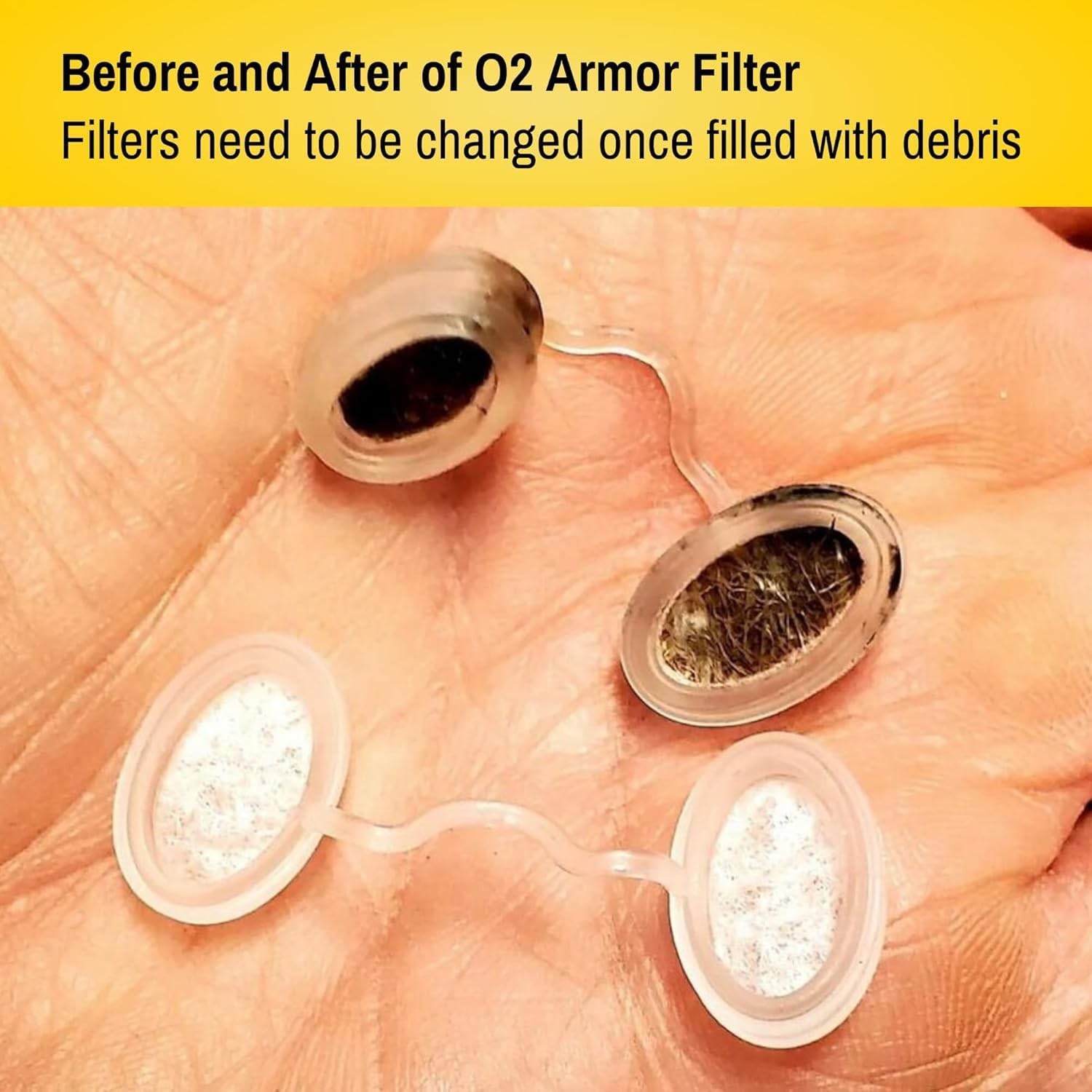 O2 Armor Nose Filters for Welders & Allergies - Nose Filter for Dust - Nasal Fil