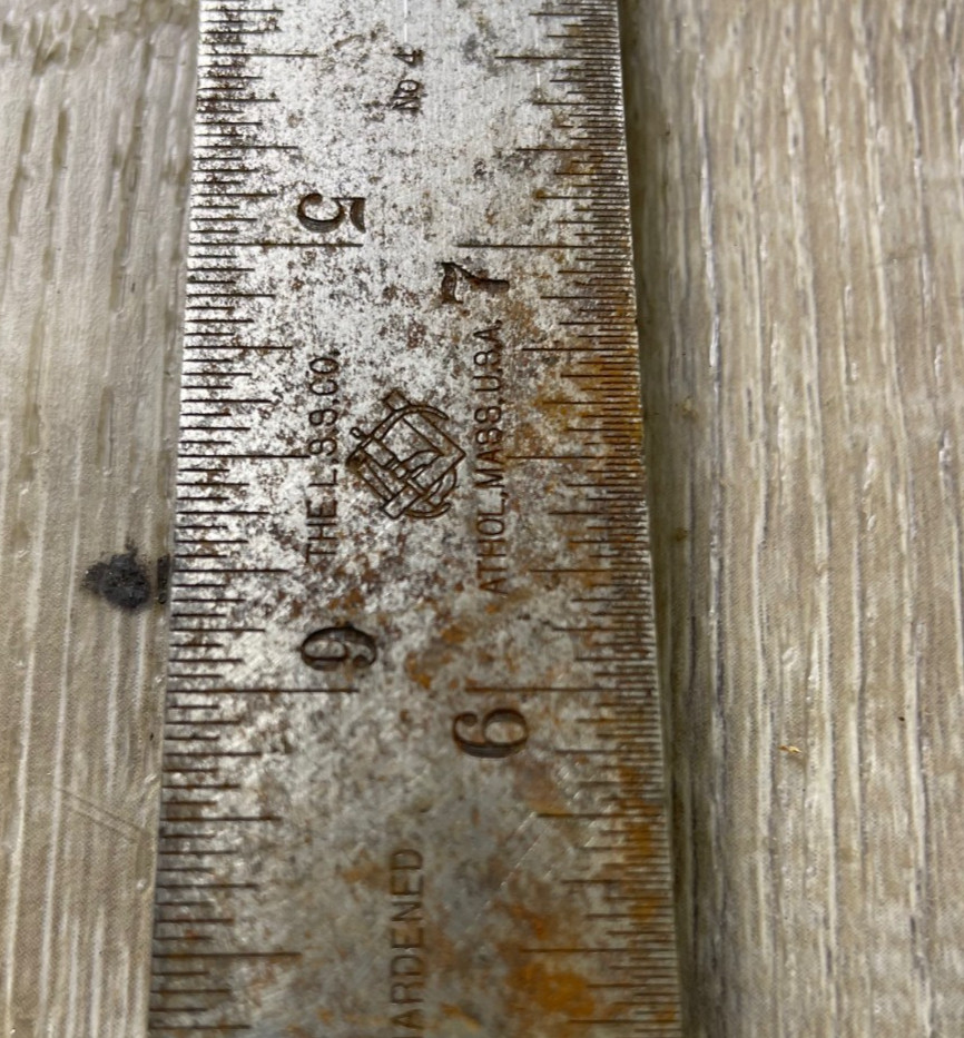 Vintage L.S.Starrett 12" Combination Square