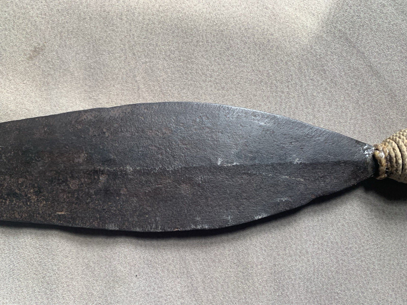 Antique Maasai Hunting Spear . 45inches