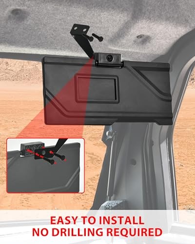 Sun Visors for Polaris Xpedition XP/XP 5/ADV/ADV 5 2024+, PP Anti-Glare Visor