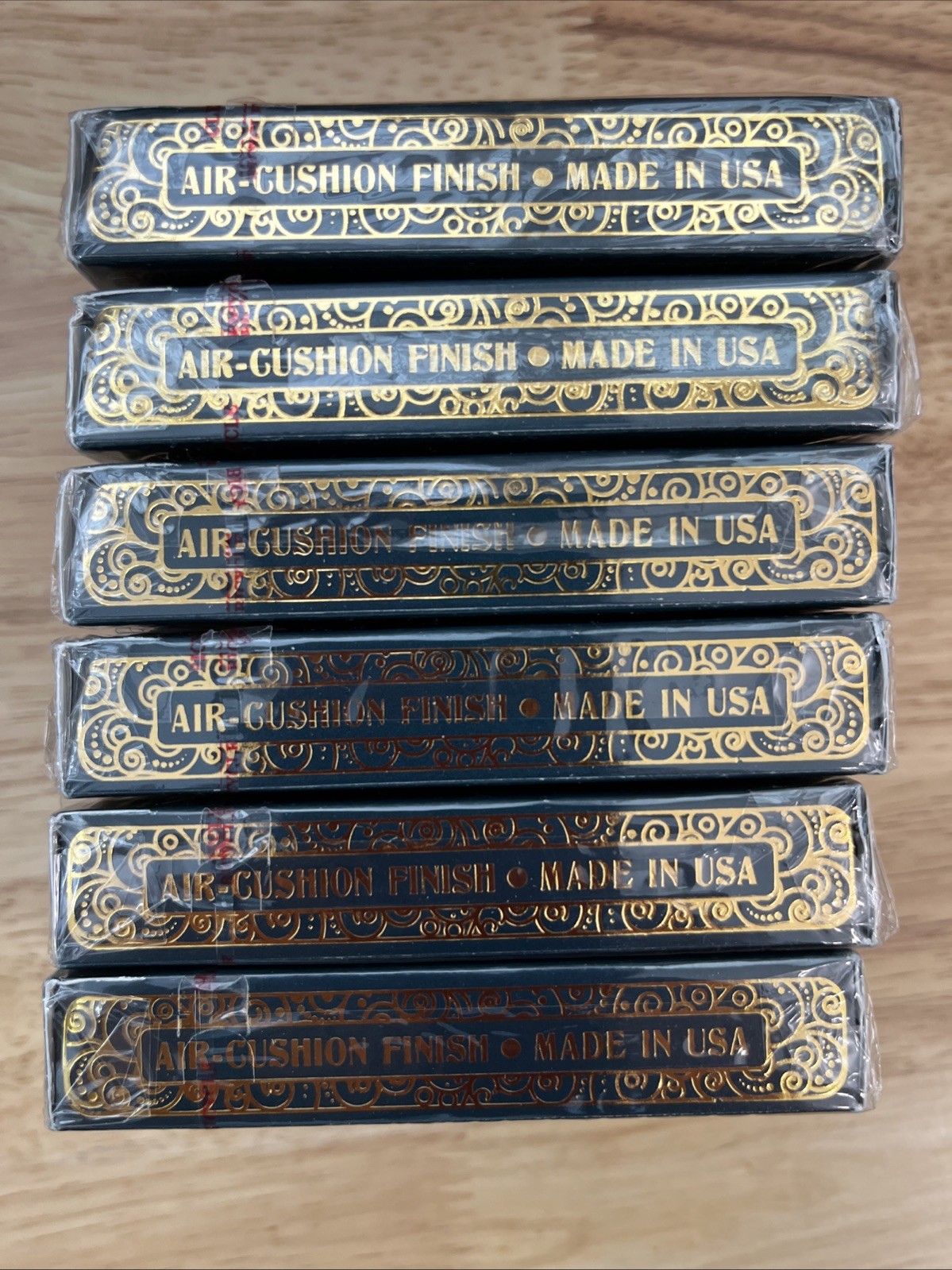 Bicycle Aureo Playing Cards Lot of 6 Sealed New