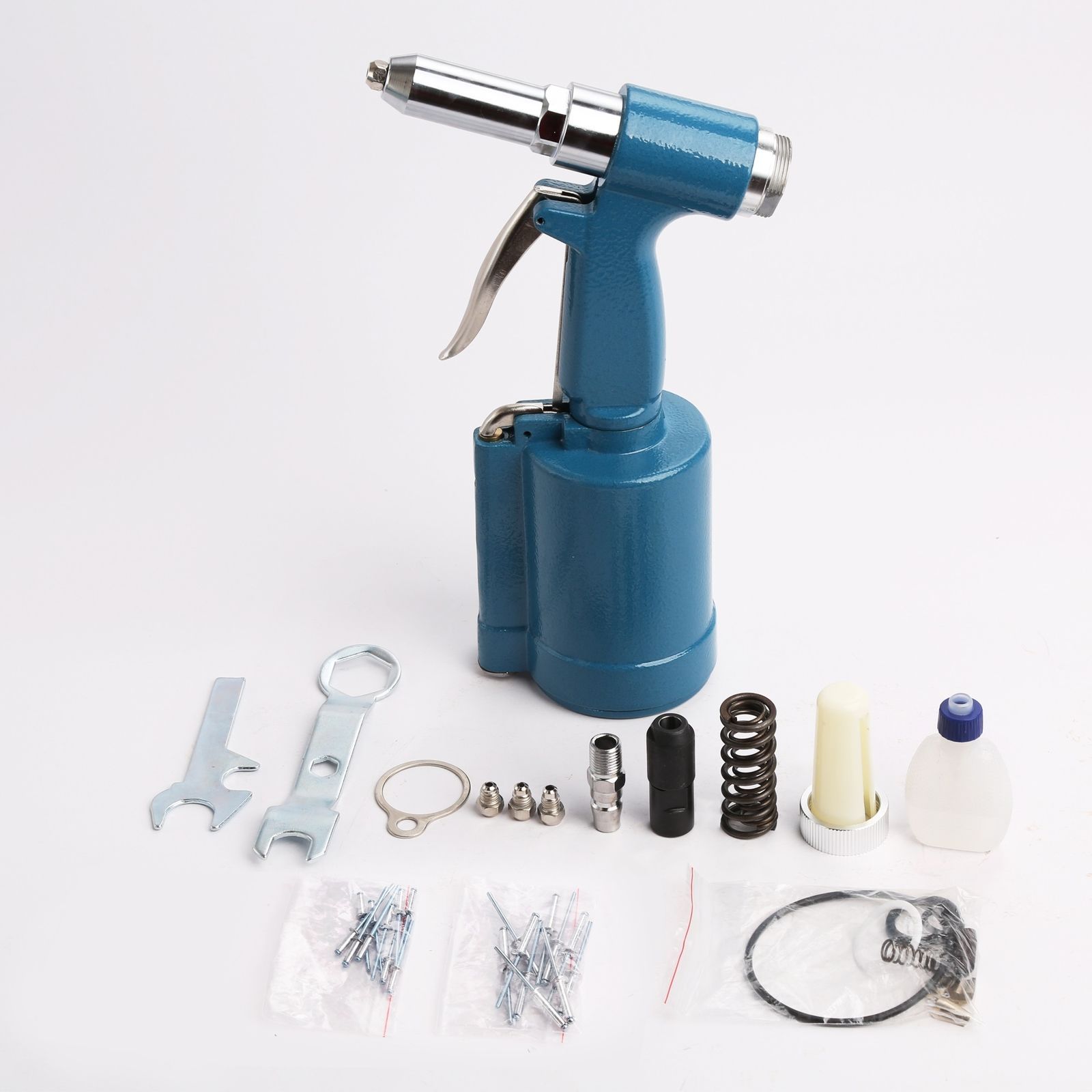 Air Pneumatic Hydraulic Air inlet 1/4" NPT, Pop Rivet Gun Riveter Riveting Tools