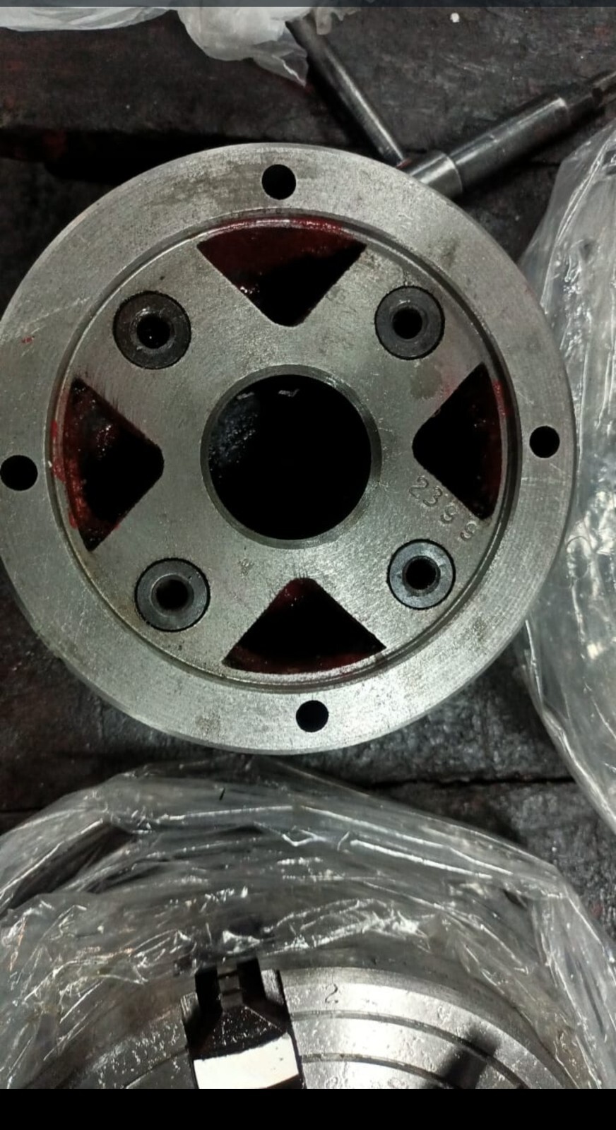 Turner 6"/160 mm Precision Quality Independent 4 Jaw Lathe Chuck w/Chuck Key