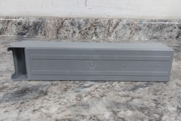 Akro-Mills 20228 56 Pk 10.5625 In Overall Length Gray Shelf Storage Bin