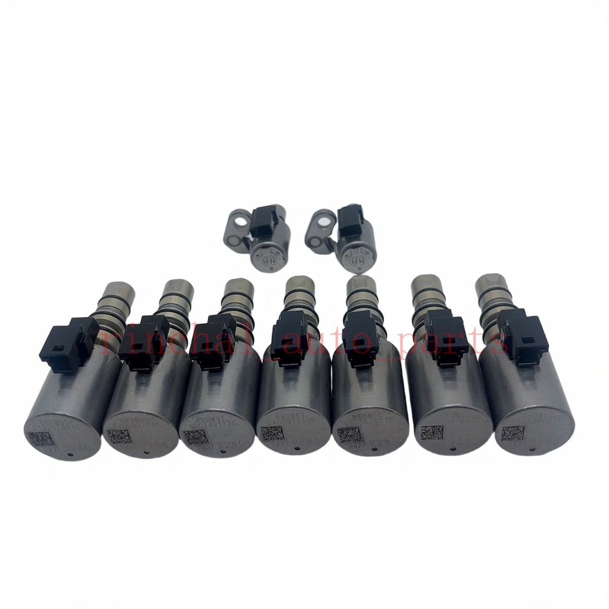 9X NEW 8L90 8L45 8L50 valve body solenoid kit ( includes all 9 solenoids needed)