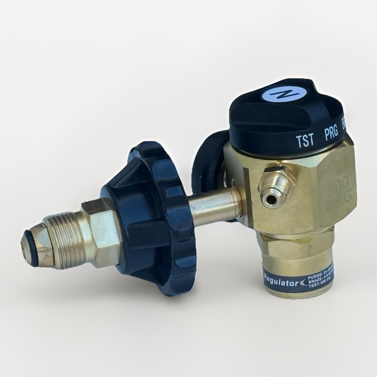 Nitrogen Purging Regulator 500PSI HVAC Gas Leak Testing Braze Welding