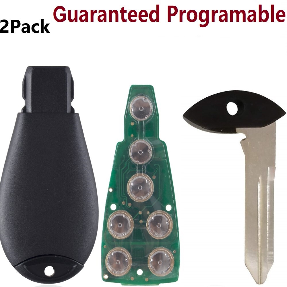 2 Remote Car Key Fob For 2008-2020 Dodge Grand Caravan Chrysler Town&Country