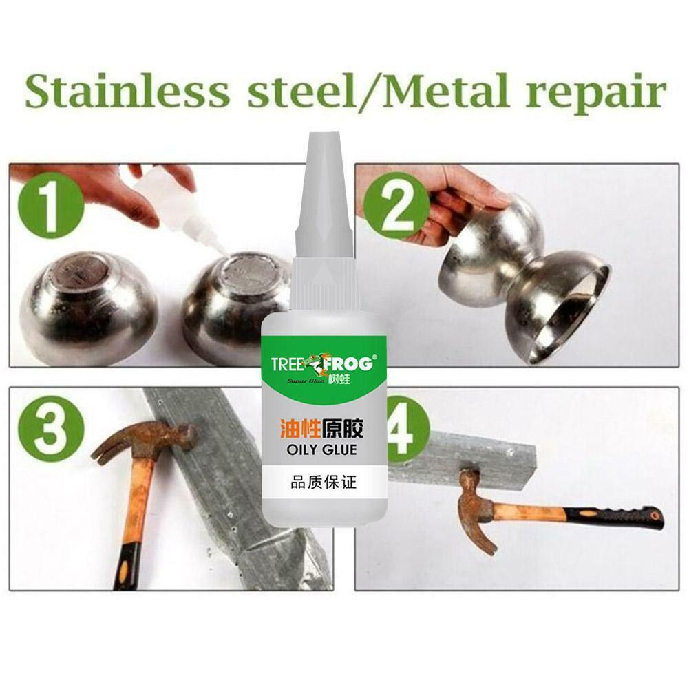 Universal Welding Tree Frog Oily Glue Plastic Wood Rubber Repair SALE Metal~