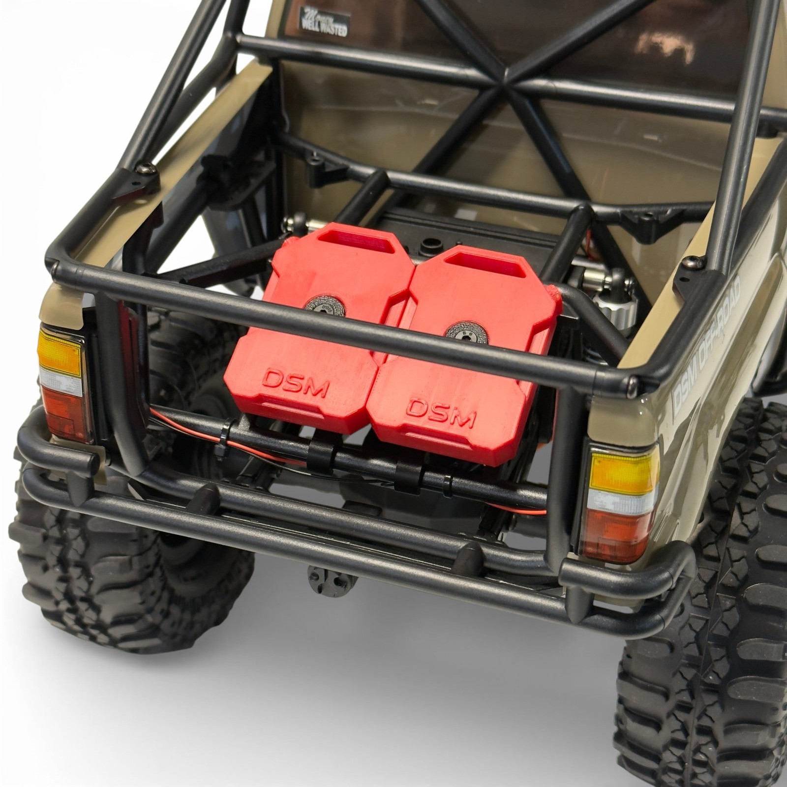 Scale Fuel Can Kit for Axial SCX10 III 1987 Toyota SR5 1/10 Scale Crawler