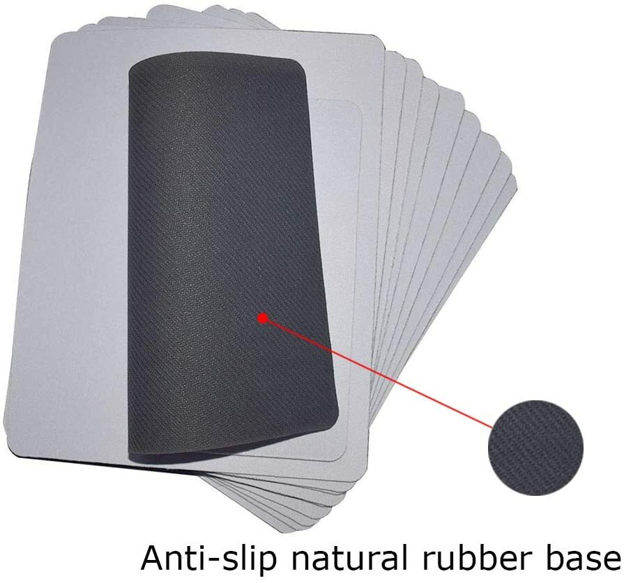 A-SUB Sublimation Blank Mouse Pads 9.4x7.9 in 12PK Large Extended Gaming Pads