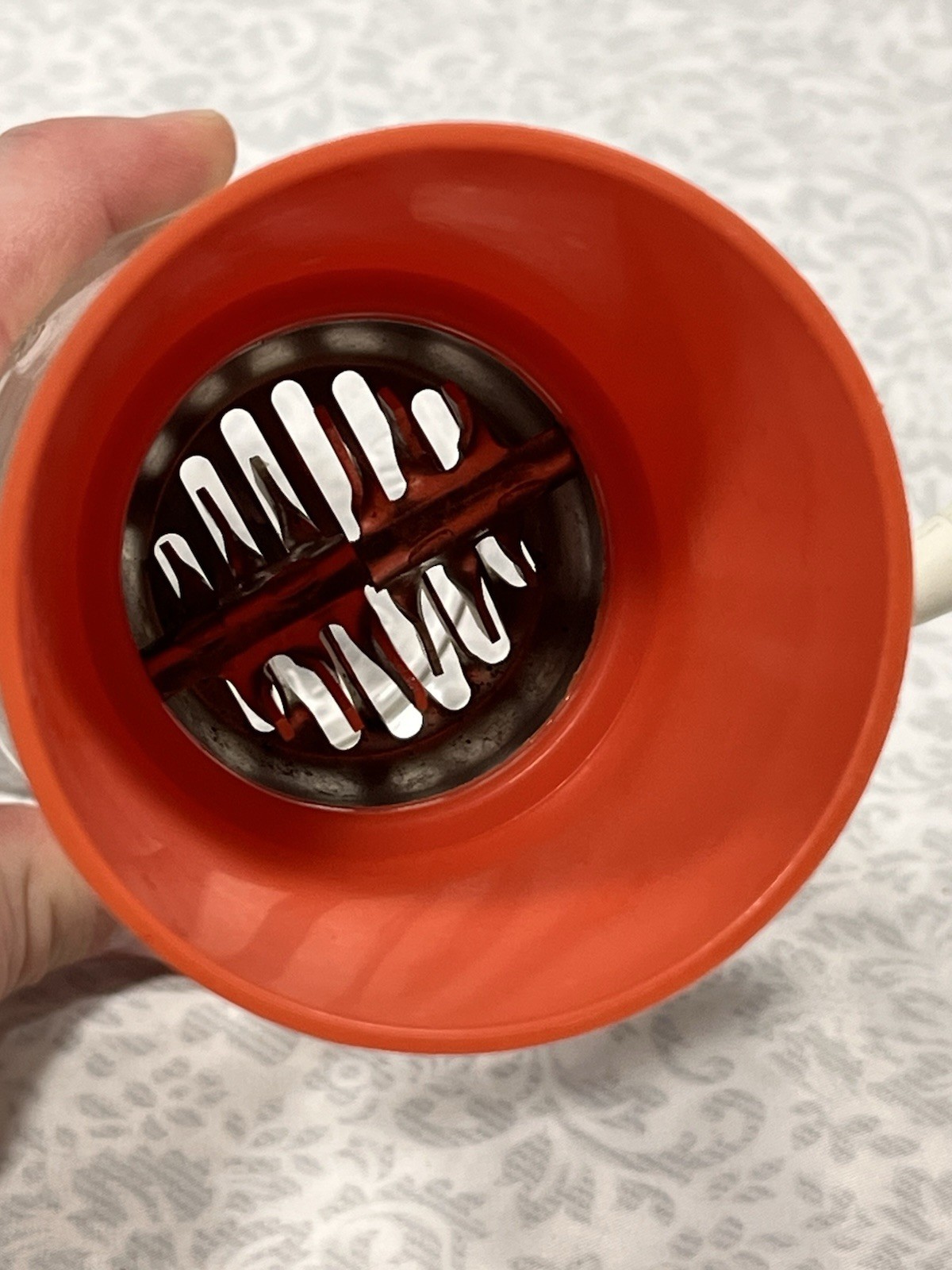 FEDERAL HOUSEWARES Nut Chopper Grinder w/Stainless Blades & Glass Measuring Jar