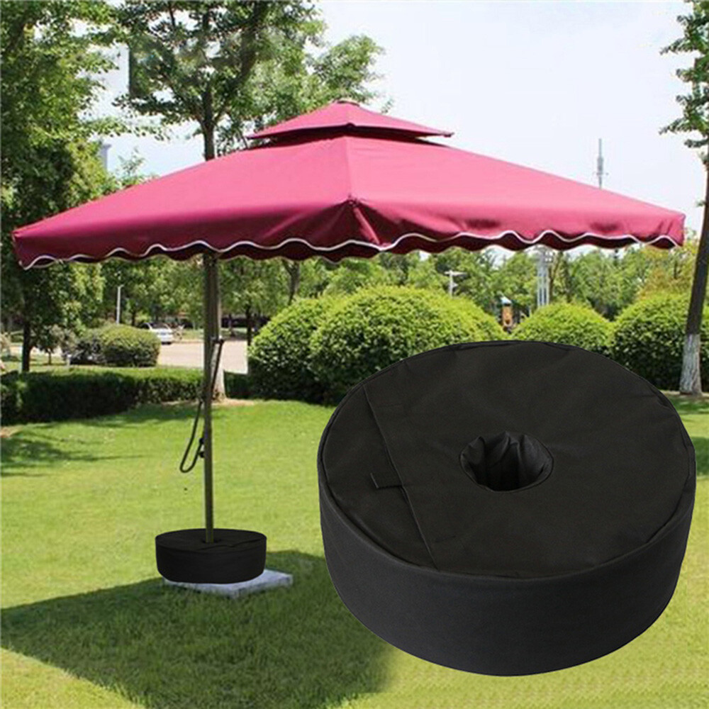 18" Patio Umbrella Stand Weight Sand Bag for Outdoor Umbrella Garden Base Holder
