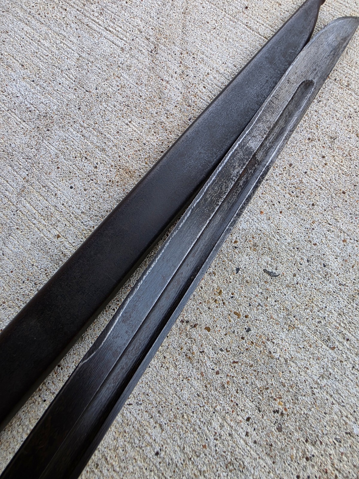 WWII Japanese Type 30 Rifle Bayonet TALW Toyada Loom Works & Scabbard