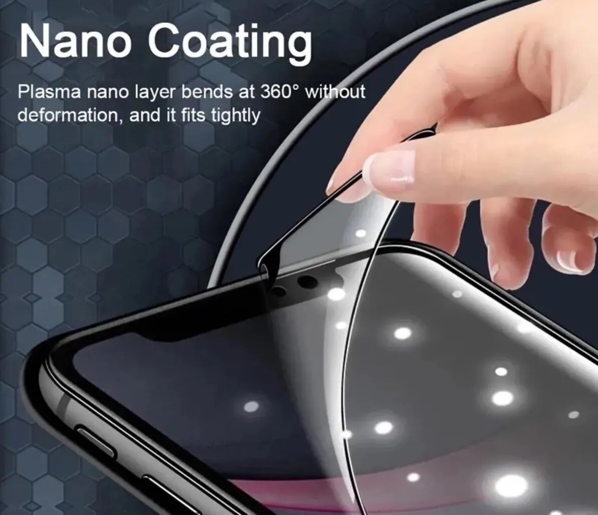 Anti-Blue Light Hydrogel Screen Protector For iPhone 15 14 13 12 11 Pro Max Plus