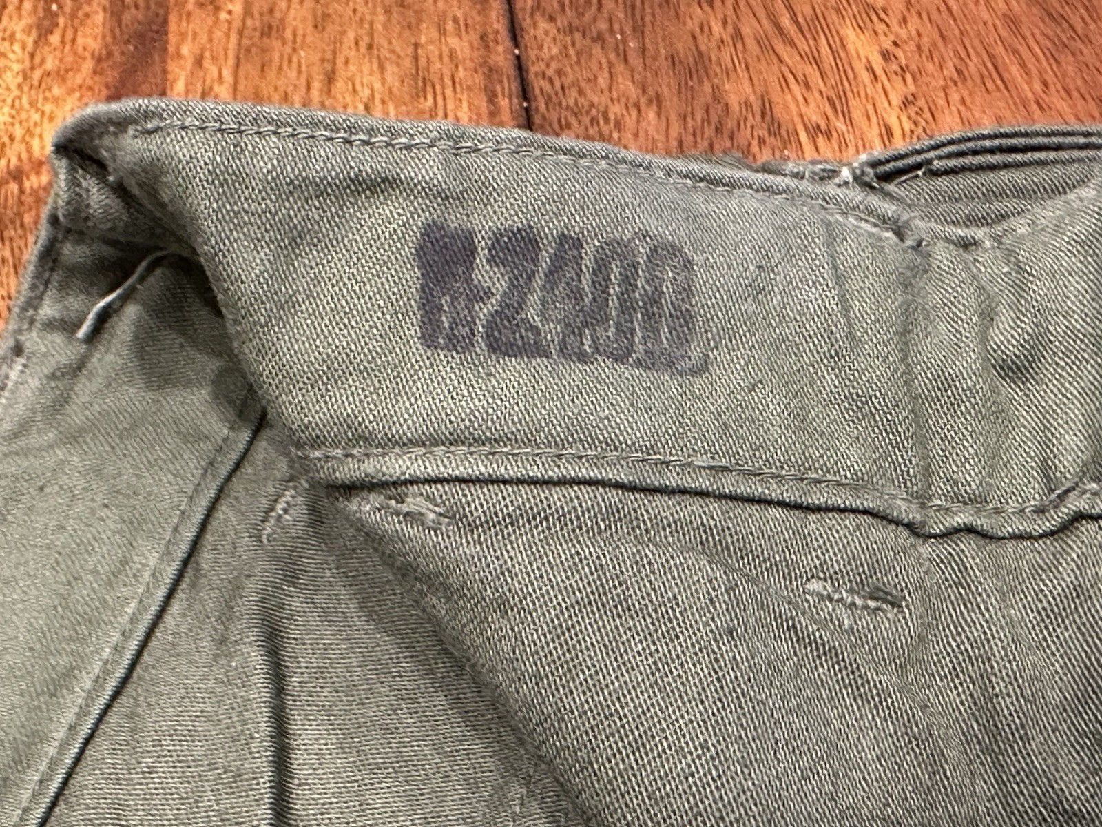 Korean War Era Fatigues HBT Herringbone Twill Shirt + Cotton OG 107 Trousers