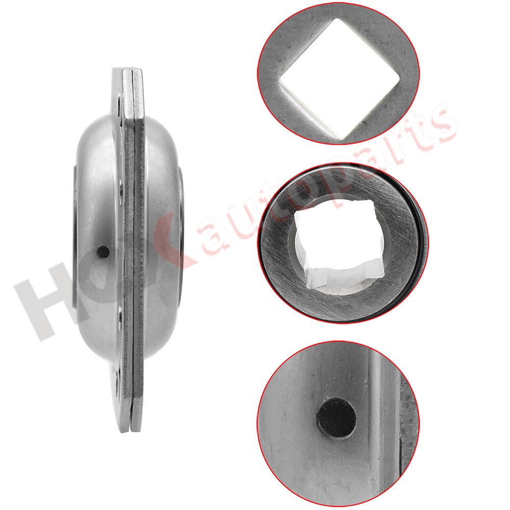 FD209RK 1-1/4" Square Bore Harrow Flange Disc Bearing Unit FD-209-RK DHU114S209