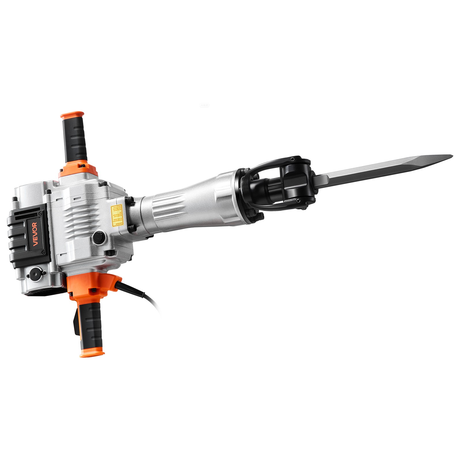 VEVOR Demolition Jack Hammer Electric Concrete Breaker 2100 W 1650 BPM Trolley