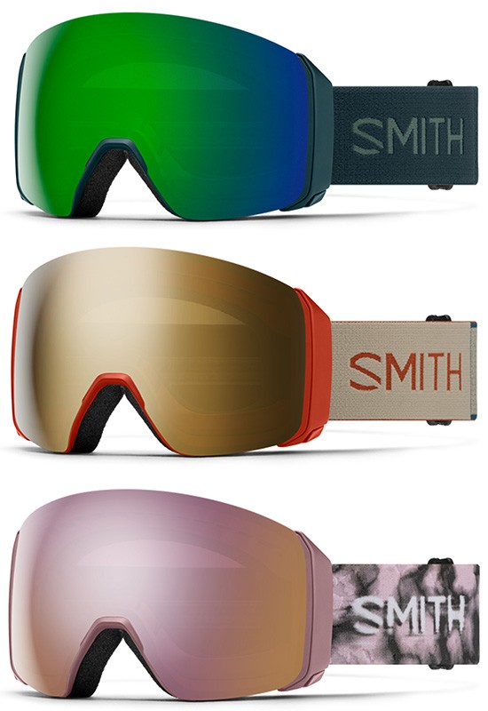 Smith Optics 4D MAG XL ChromaPop Snow Goggles w/ Bonus Lens