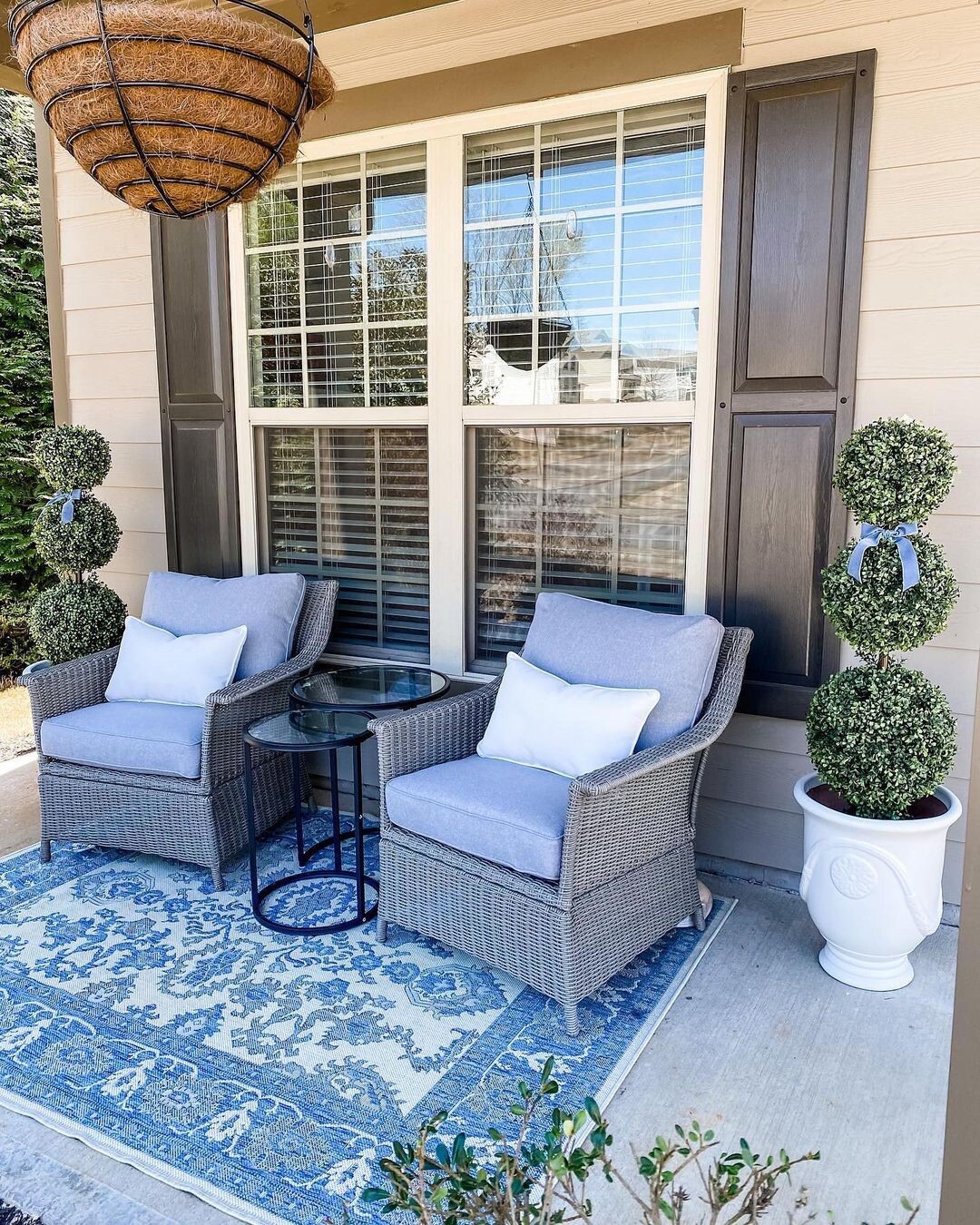 3' Topiary Boxwood Triple Ball Artificial Tree UV Indoor/Outdoor Home Decor.