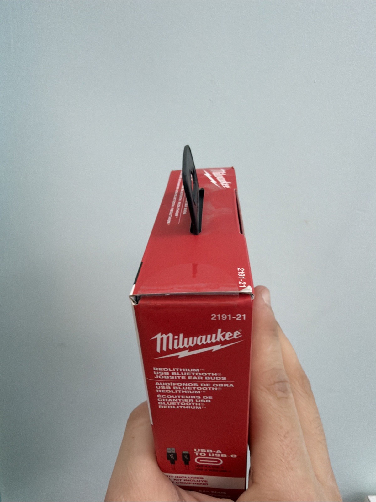 Milwaukee 2191-21 REDLITHIUM USB Bluetooth Jobsite Earbuds NEW IN BOX