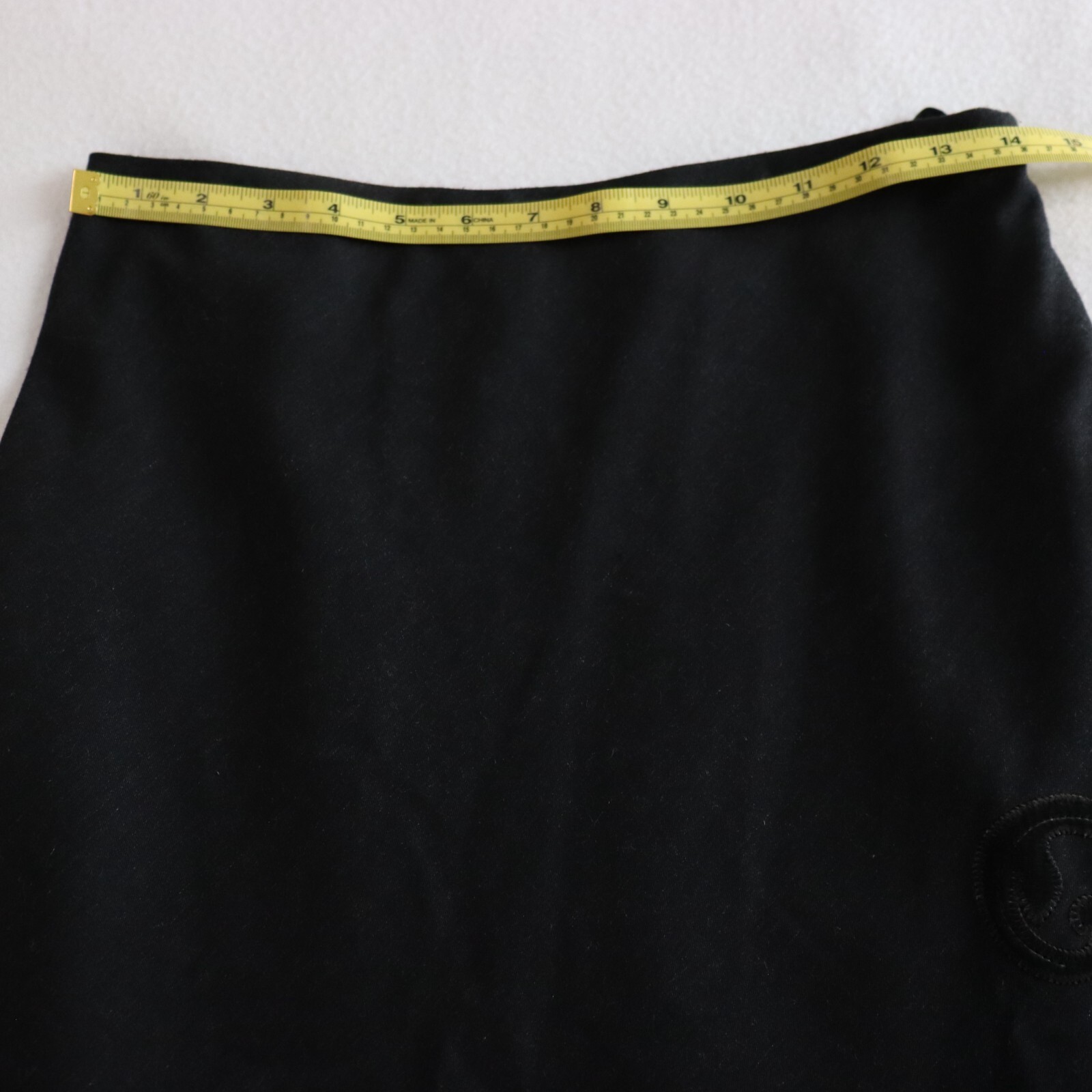 Sussan Womens Vintage Y2K Skirt Size 8 Charcoal A Line Silk Velvet Trim NWT NEW