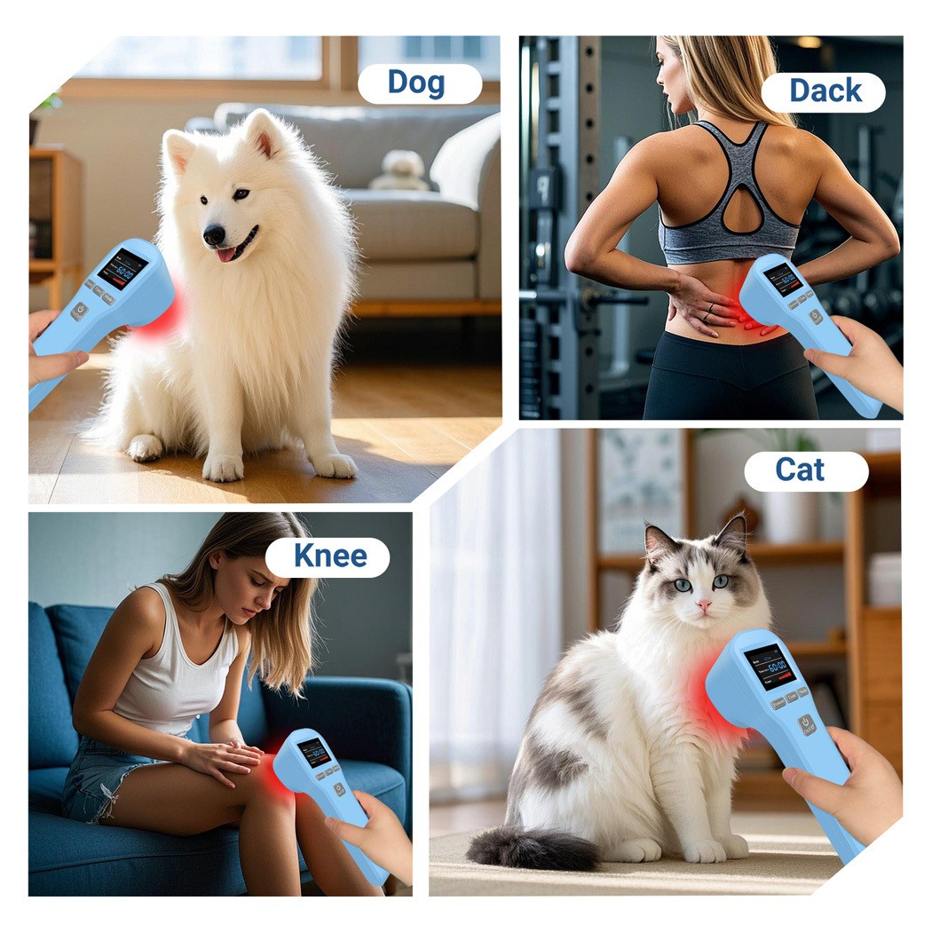 Red Light Therapy For Knees Pain And Muscle Recovery 880mW Soft Laser Healing