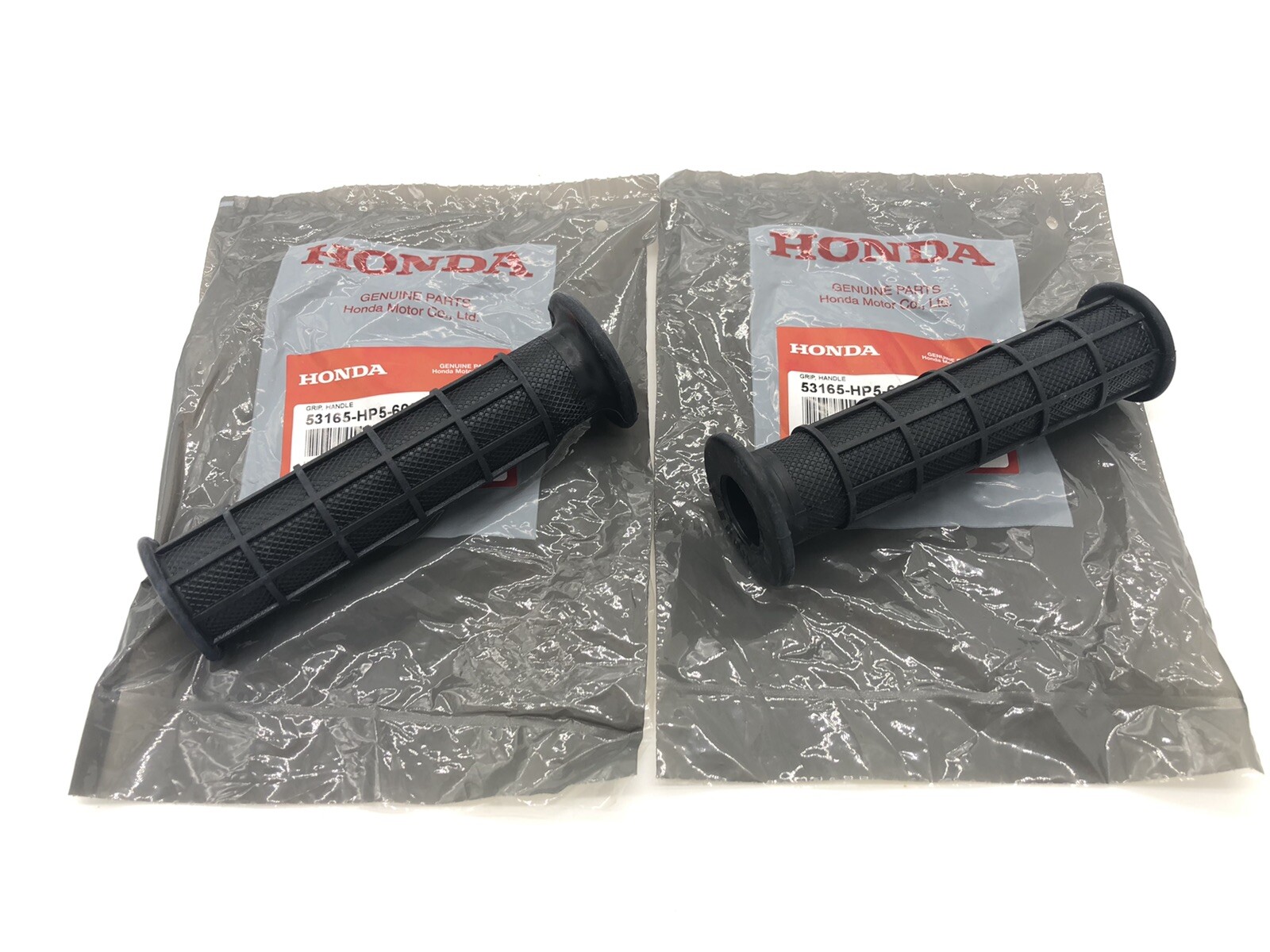 2001-2021 Honda Recon Rancher Foreman Rubicon Rincon OEM Handlebar Grips (2)