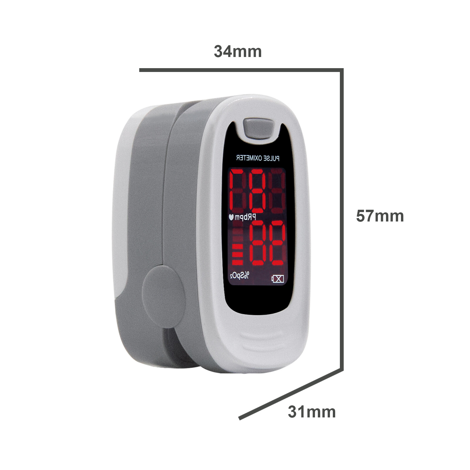 FDA CE Finger Pulse Oximeter Blood Oxygen Saturation Heart Rate SpO2 Monitor USA