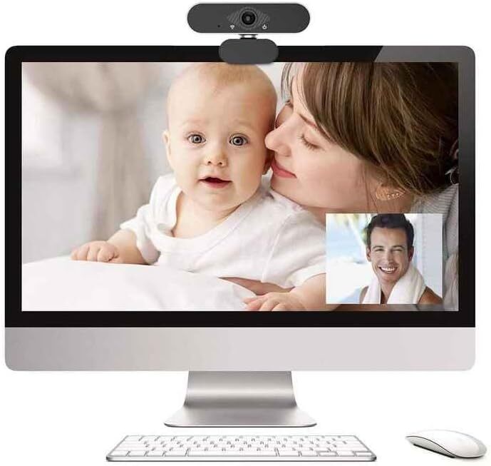 1080P Full HD USB Webcam for PC Desktop,Laptop Web Camera with Microphone Lot