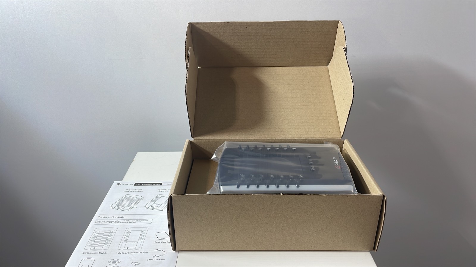 NEW Lot of 10 Polycom VVX Color Expansion Module 2200-46350-025 - 1Year Warranty