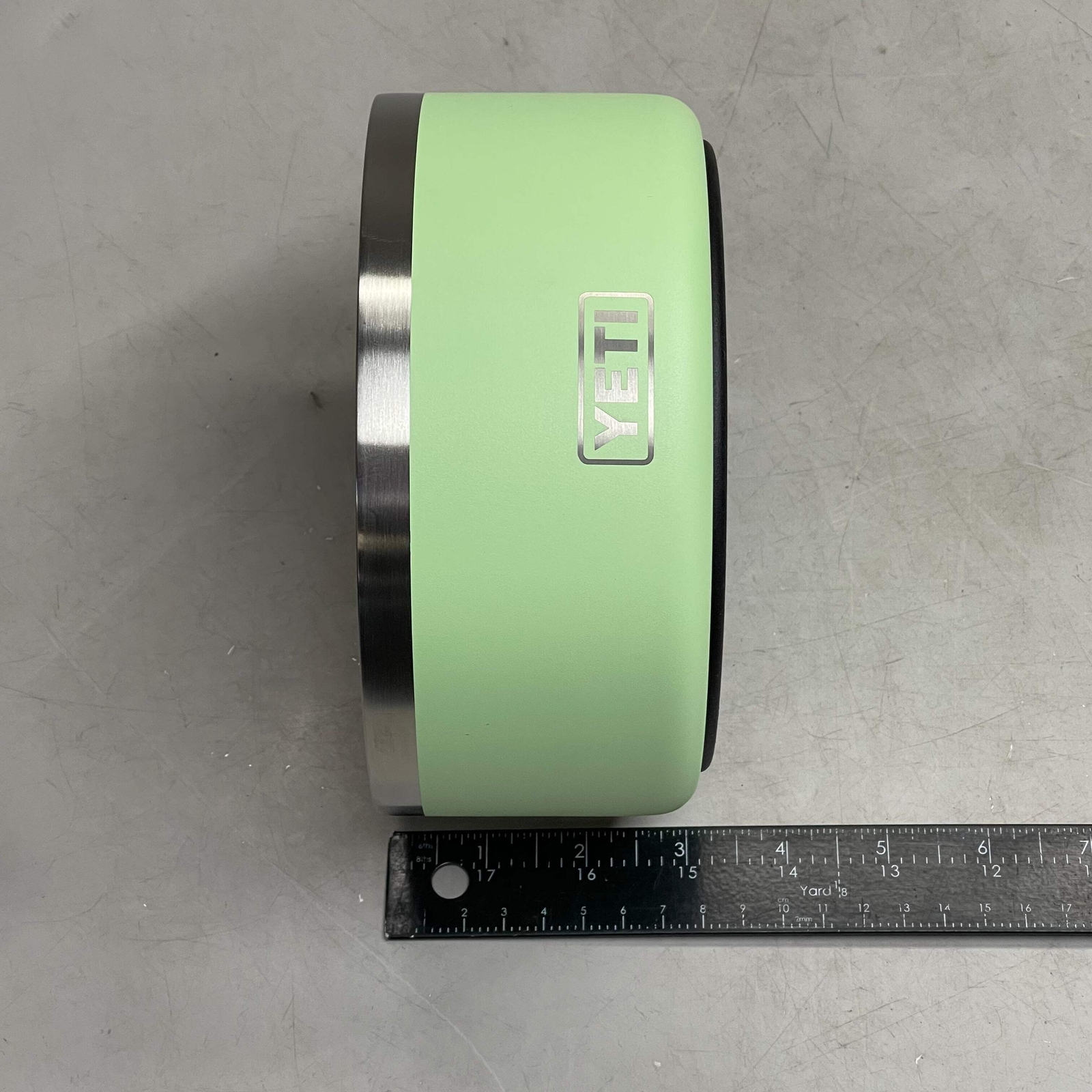 YETI Boomer Dog Bowl *HAS "CINTAS" Branding* 4 Cup (32 oz) Key Lime 4550