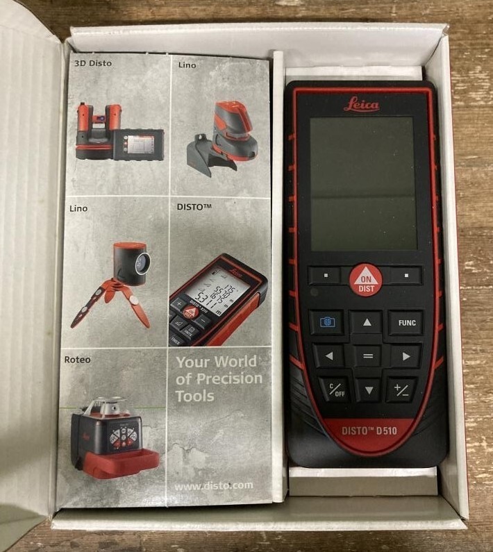 Leica DISTO D510(E7500i) Handheld Distance Measurer Laser Distance Meter Openbox