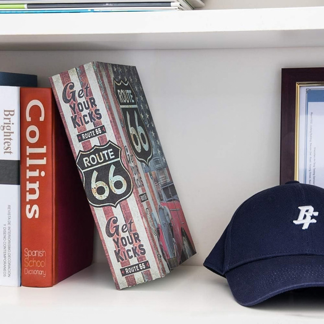 Safe Lock Box Book Metal Fire Proof Secret Money Hidden Gun Cash Combination New