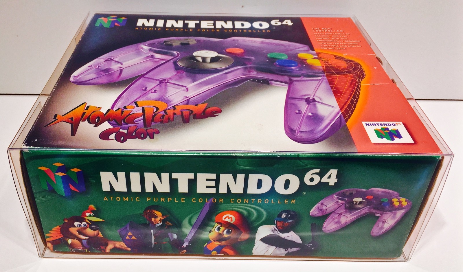 1 N64 CONTROLLER Box Protector! Custom Made Acid-Free Cases Nintendo 64 Boxes