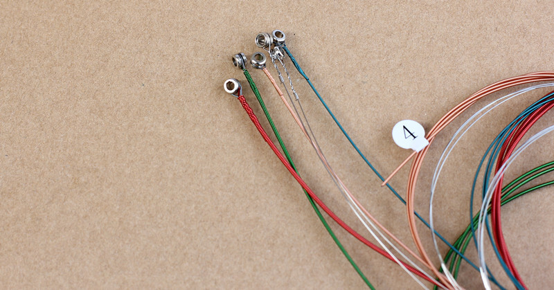 1-2 Sets Guitar Strings 6-12PCS Replacement Steel String for Acoustic Guitar US