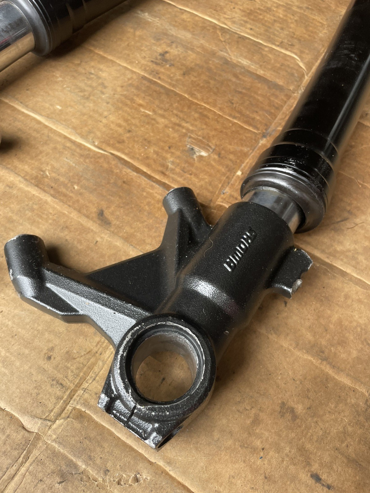 2023 19 - 25 KAWASAKI NINJA ZX636 ZX6R FRONT RIGHT LEFT SIDE FORKS TUBE LEG BENT