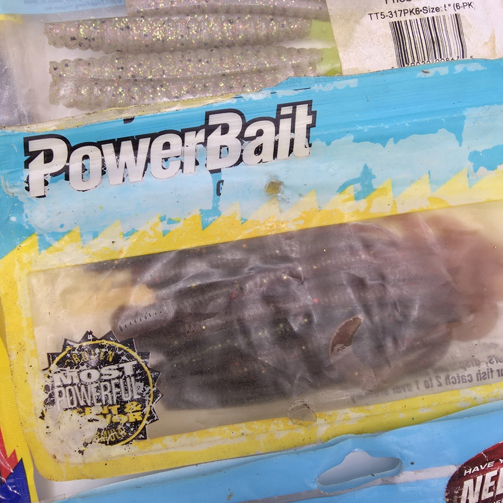 Large Fishing Lure Lot 50 pcs Mixed Brand Soft Plastic Baits